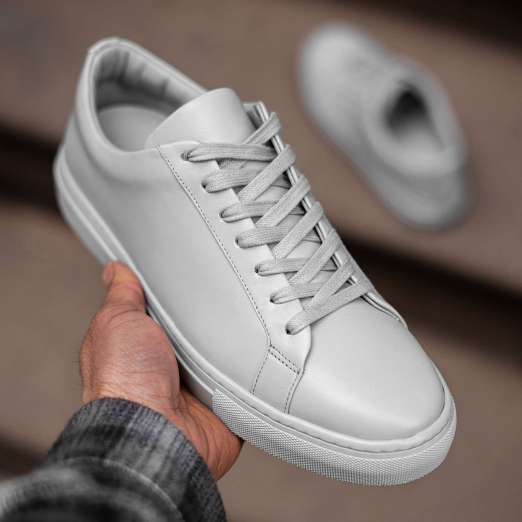 premier low top | light grey
