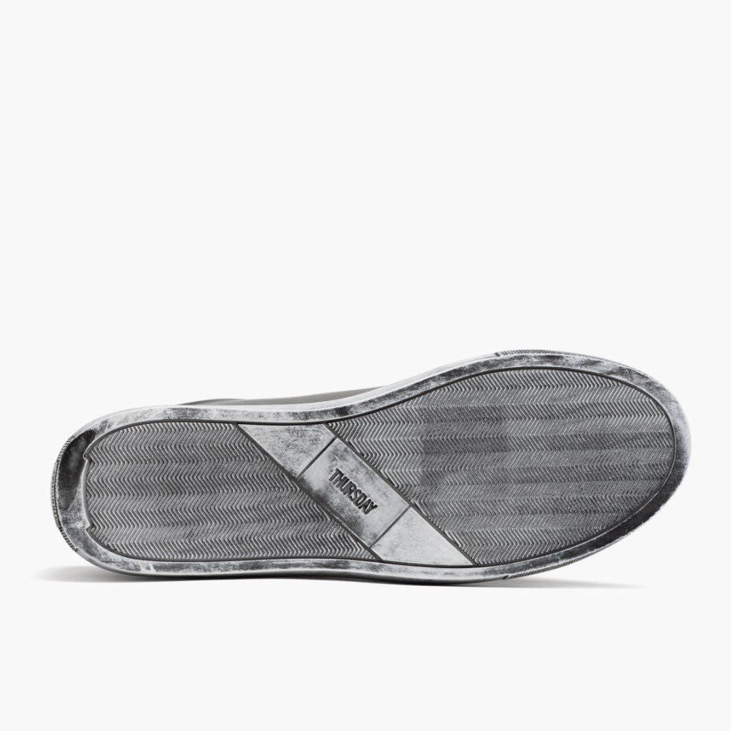 premier low top | distressed grey