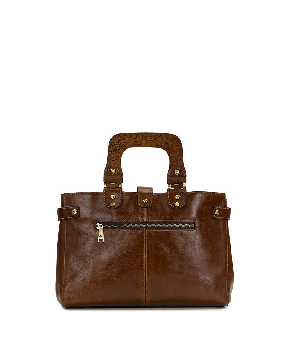 sancia woven satchel vintage distressed woven