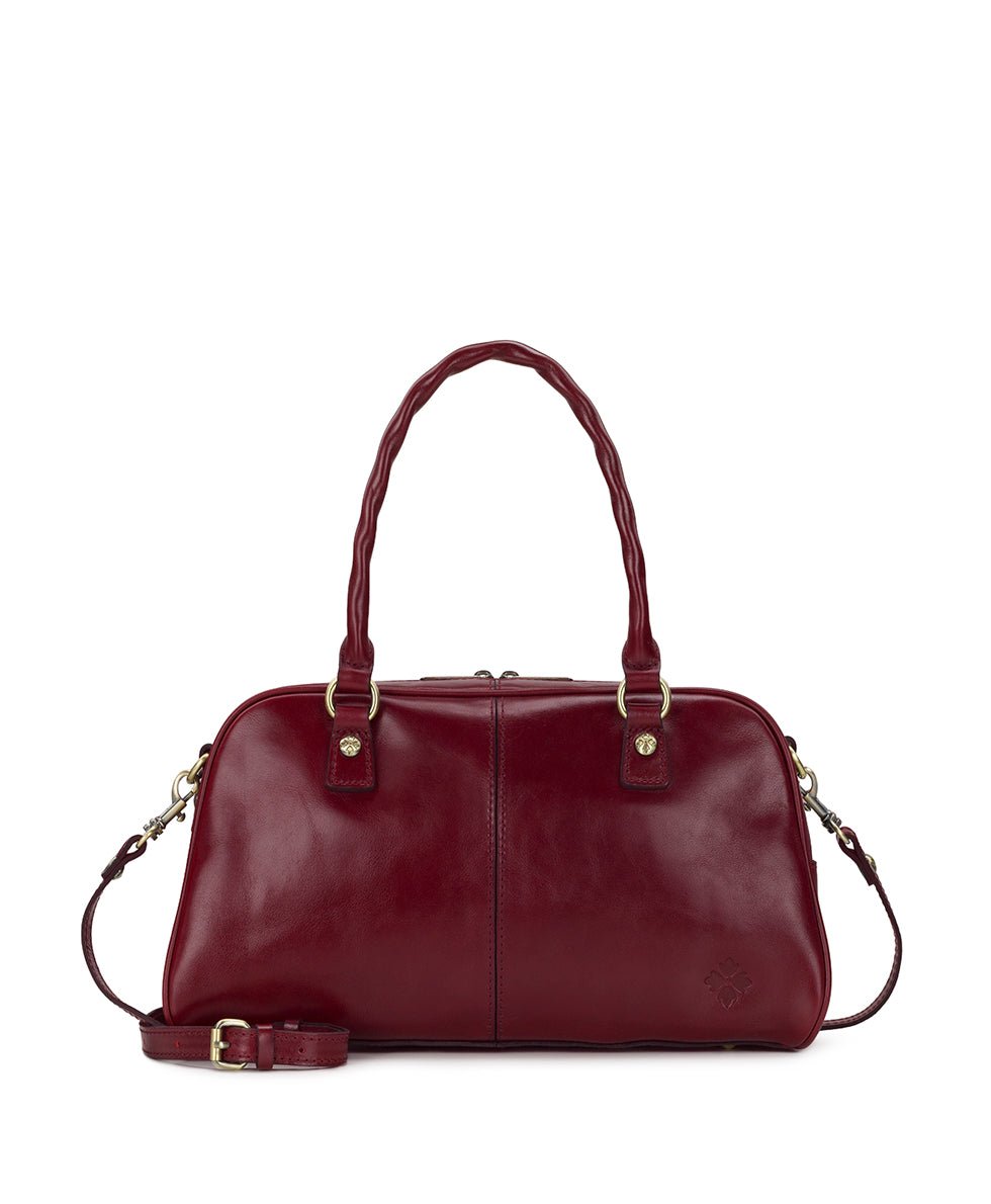 pomezia satchel crossbody vintage distressed leather