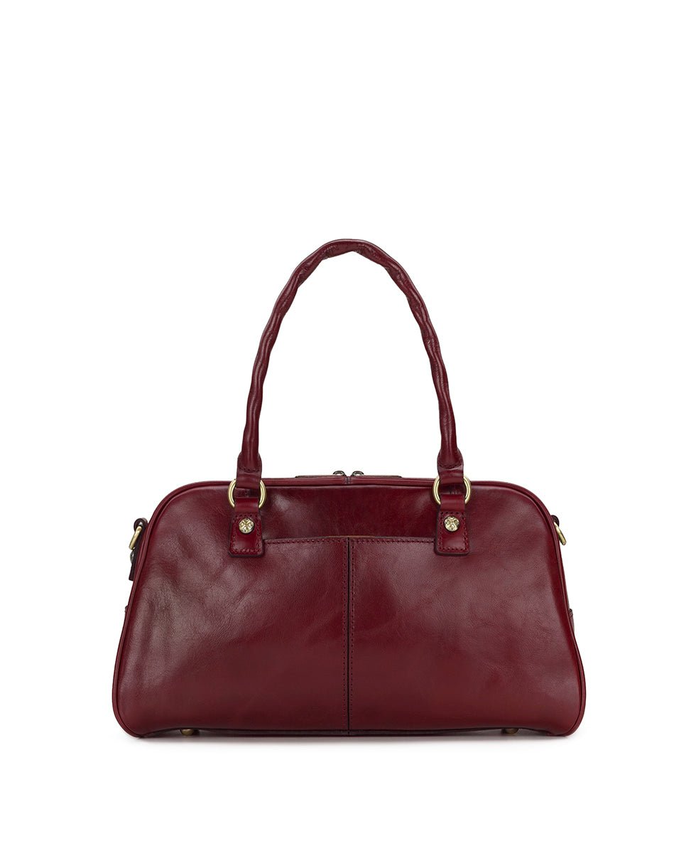 pomezia satchel crossbody vintage distressed leather