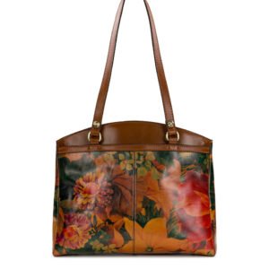 poppy tote multi print